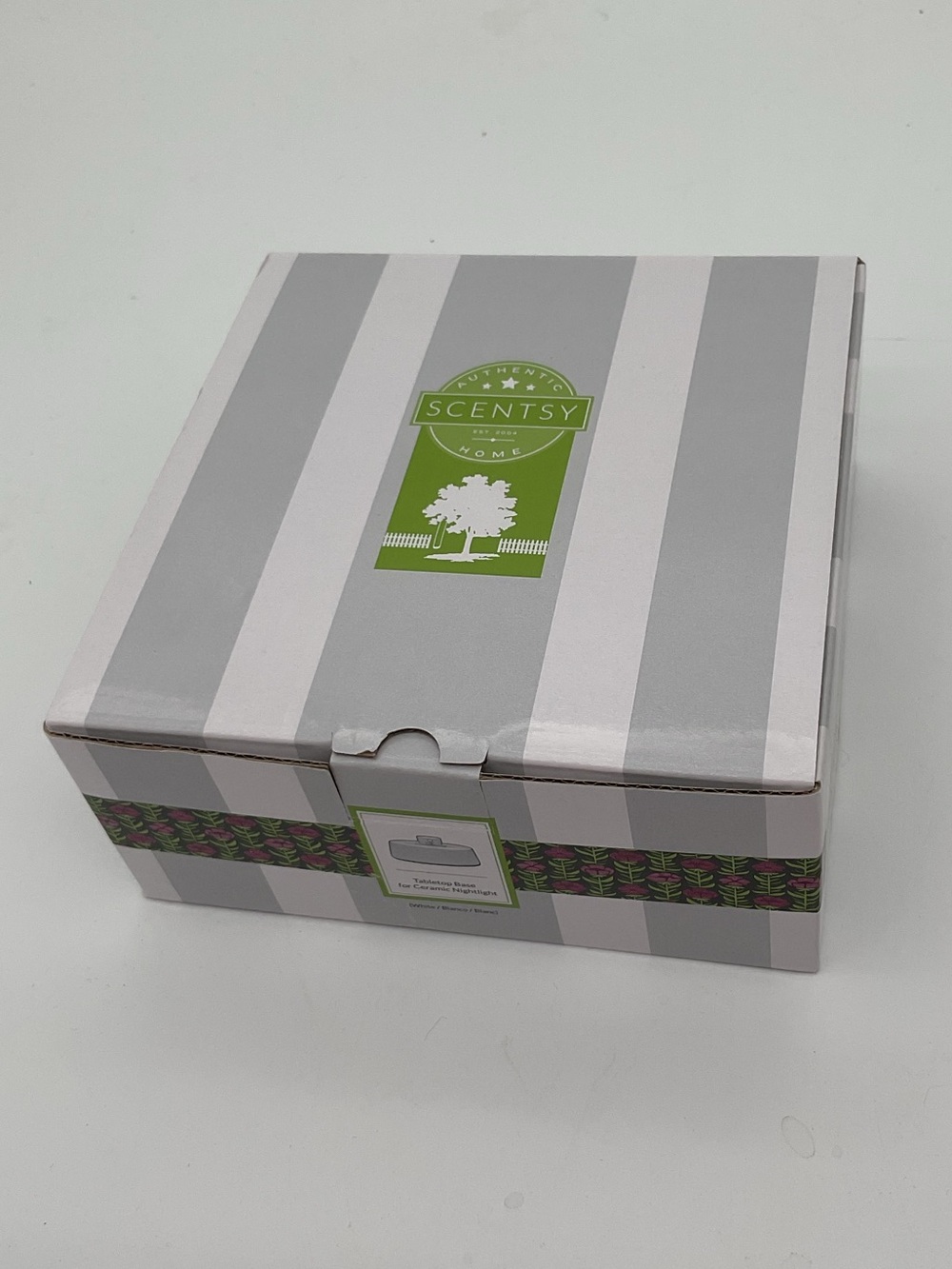 NIB Scentsy Tabeltop Base for Ceramic Nightlight